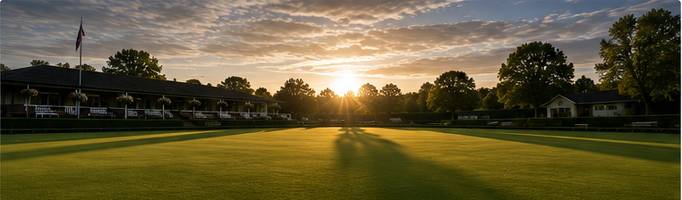 New player standing on a bowls green
